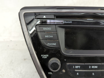 2013 Hyundai Elantra Radio AM FM Cd Player Receiver Replacement P/N:961703X165RA5 AM1B0MDANRA5 Fits OEM Used Auto Parts