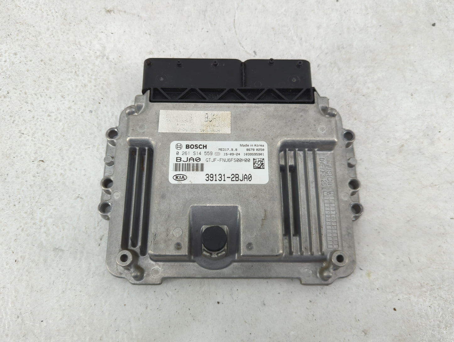2011-2013 Hyundai Elantra PCM Engine Control Computer ECU ECM PCU OEM P/N:39131-2BJA0 0261S14559 Fits Fits 2011 2012 2013 OE