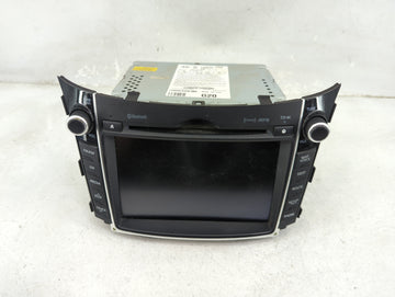 2013 Hyundai Elantra Radio AM FM Cd Player Receiver Replacement P/N:96560A5110GU AV140A5AN Fits OEM Used Auto Parts - Oemuse