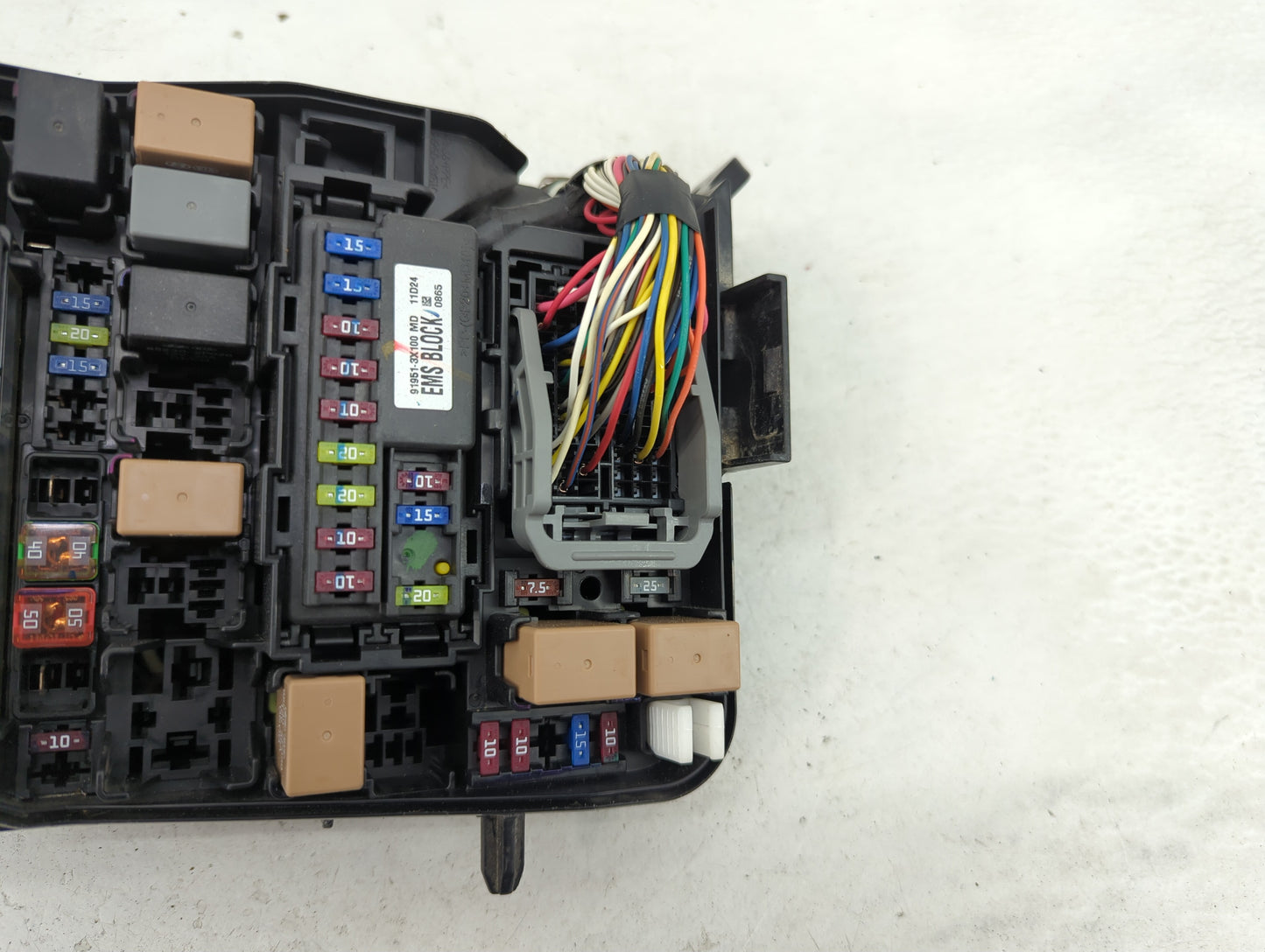 2011-2013 Hyundai Elantra Fusebox Fuse Box Panel Relay Module P/N:91950-3X510 91951-3X700, 18790-0I315 Fits Fits 2011 2012 2