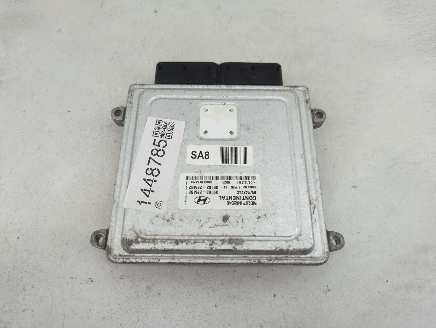 2011-2013 Hyundai Elantra PCM Engine Control Computer ECU ECM PCU OEM P/N:MD2UP1NS2B4C 5WY4Z74C Fits Fits 2011 2012 2013 OEM