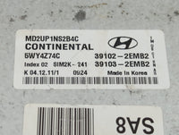 2011-2013 Hyundai Elantra PCM Engine Control Computer ECU ECM PCU OEM P/N:MD2UP1NS2B4C 5WY4Z74C Fits Fits 2011 2012 2013 OEM