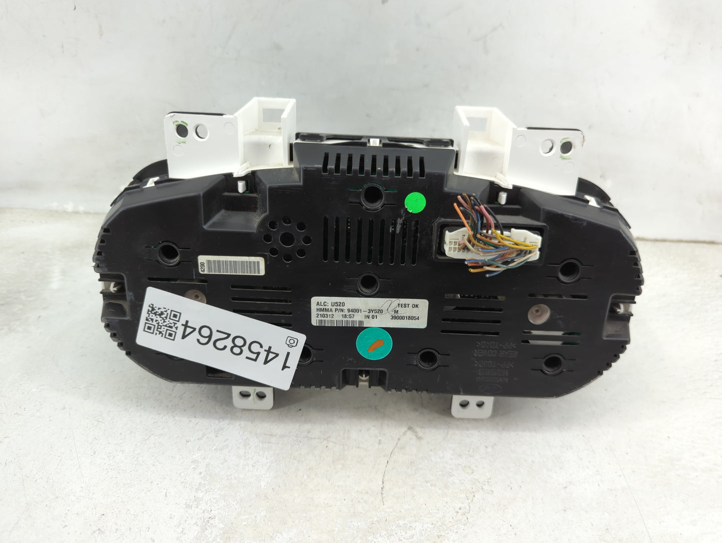 2013 Hyundai Elantra Instrument Cluster Speedometer Gauges P/N:94001-3Y520 Miles: Fits OEM Used Auto Parts - Oemusedautopart