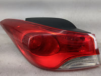2011-2013 Hyundai Elantra Tail Light Assembly Driver Left OEM Fits Fits 2011 2012 2013 OEM Used Auto Parts - Oemusedautopart