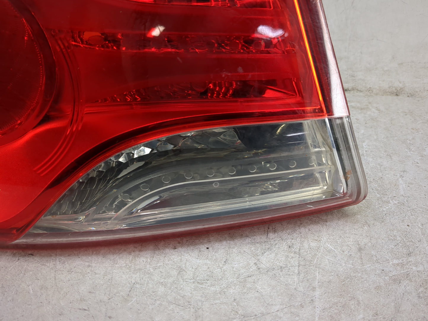2011-2013 Hyundai Elantra Tail Light Assembly Driver Left OEM Fits Fits 2011 2012 2013 OEM Used Auto Parts - Oemusedautopart