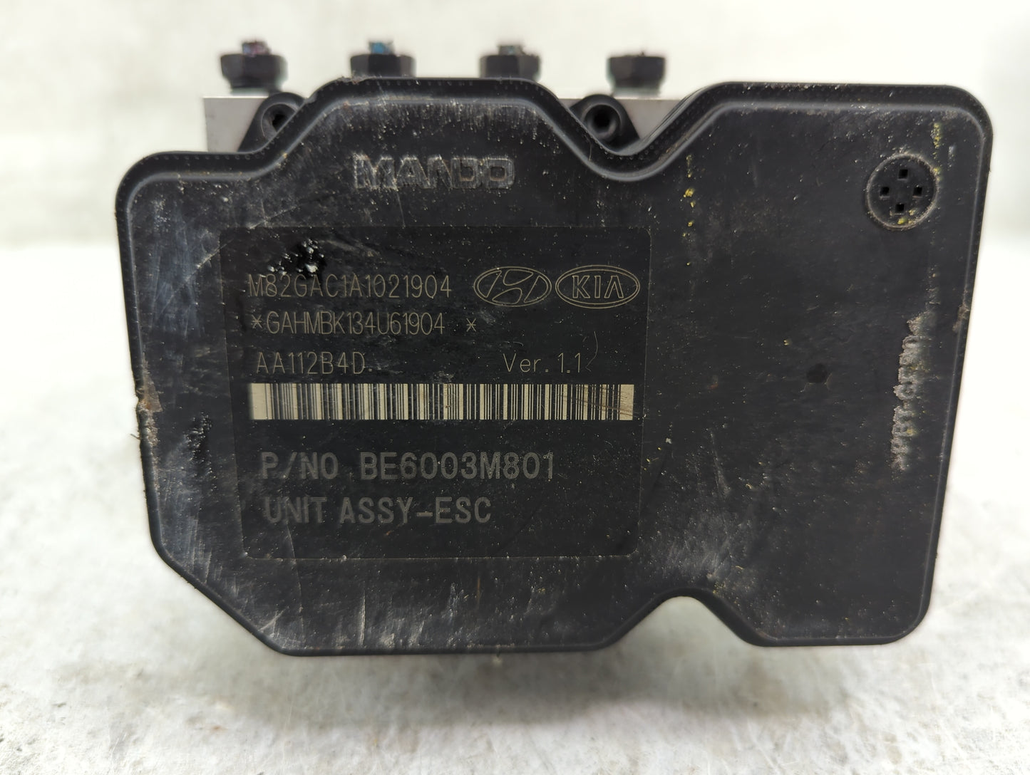 2013 Hyundai Elantra ABS Pump Control Module Replacement P/N:BE6003M801 AA112B4D, GAHMBK134U61904, M82GAC1A1021904 Fits OEM 