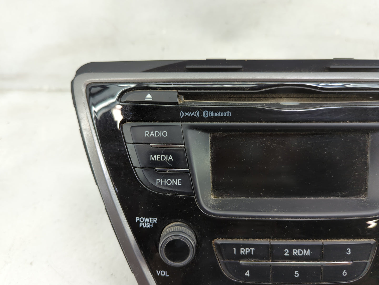 2013 Hyundai Elantra Radio AM FM Cd Player Receiver Replacement P/N:96170-3X165RA5 Fits OEM Used Auto Parts - Oemusedautopar