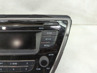 2013 Hyundai Elantra Radio AM FM Cd Player Receiver Replacement P/N:96170-3X165RA5 Fits OEM Used Auto Parts - Oemusedautopar