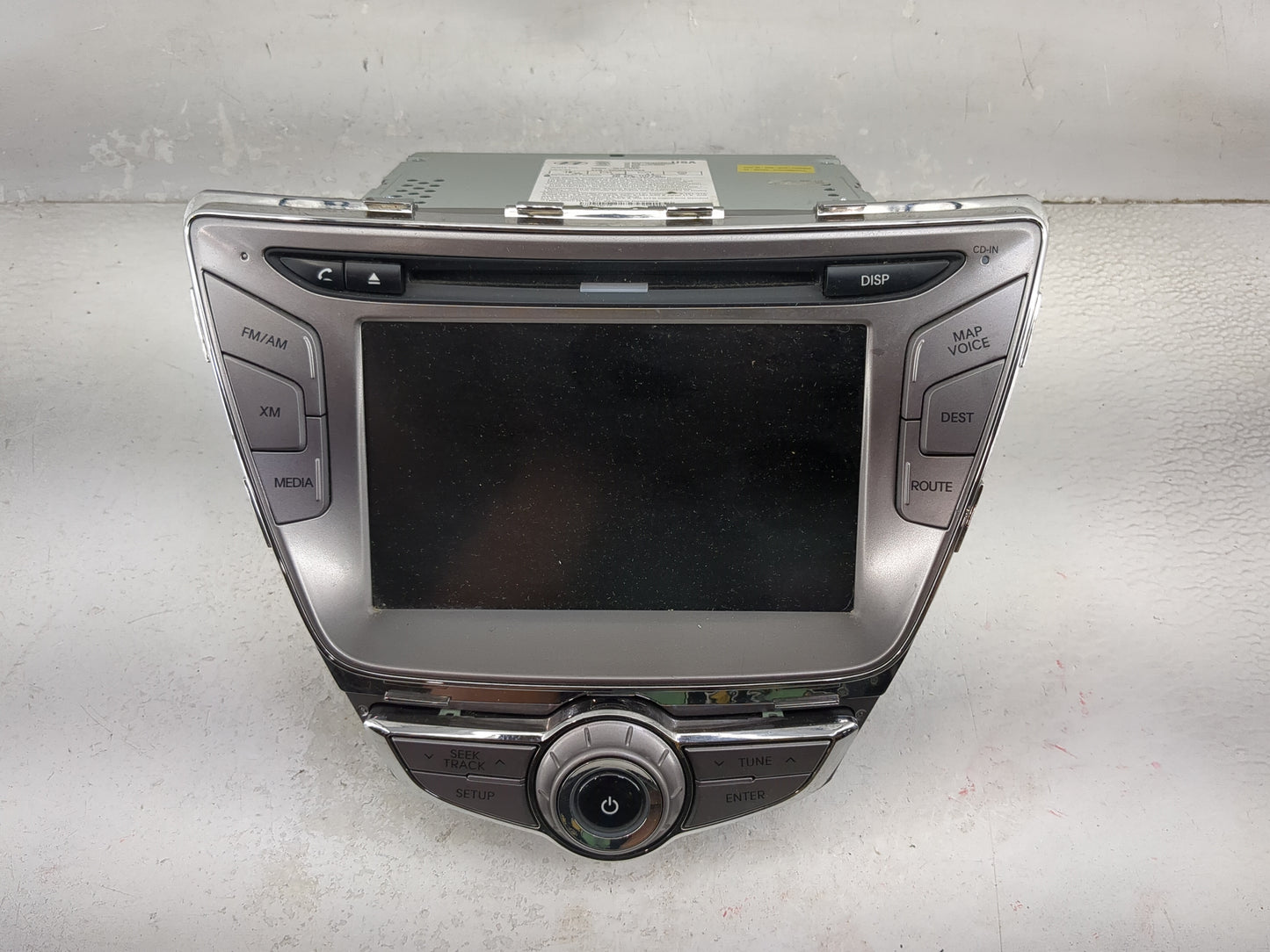 2011-2013 Hyundai Elantra Information Display Screen 1469714 - Oemusedautoparts1.com