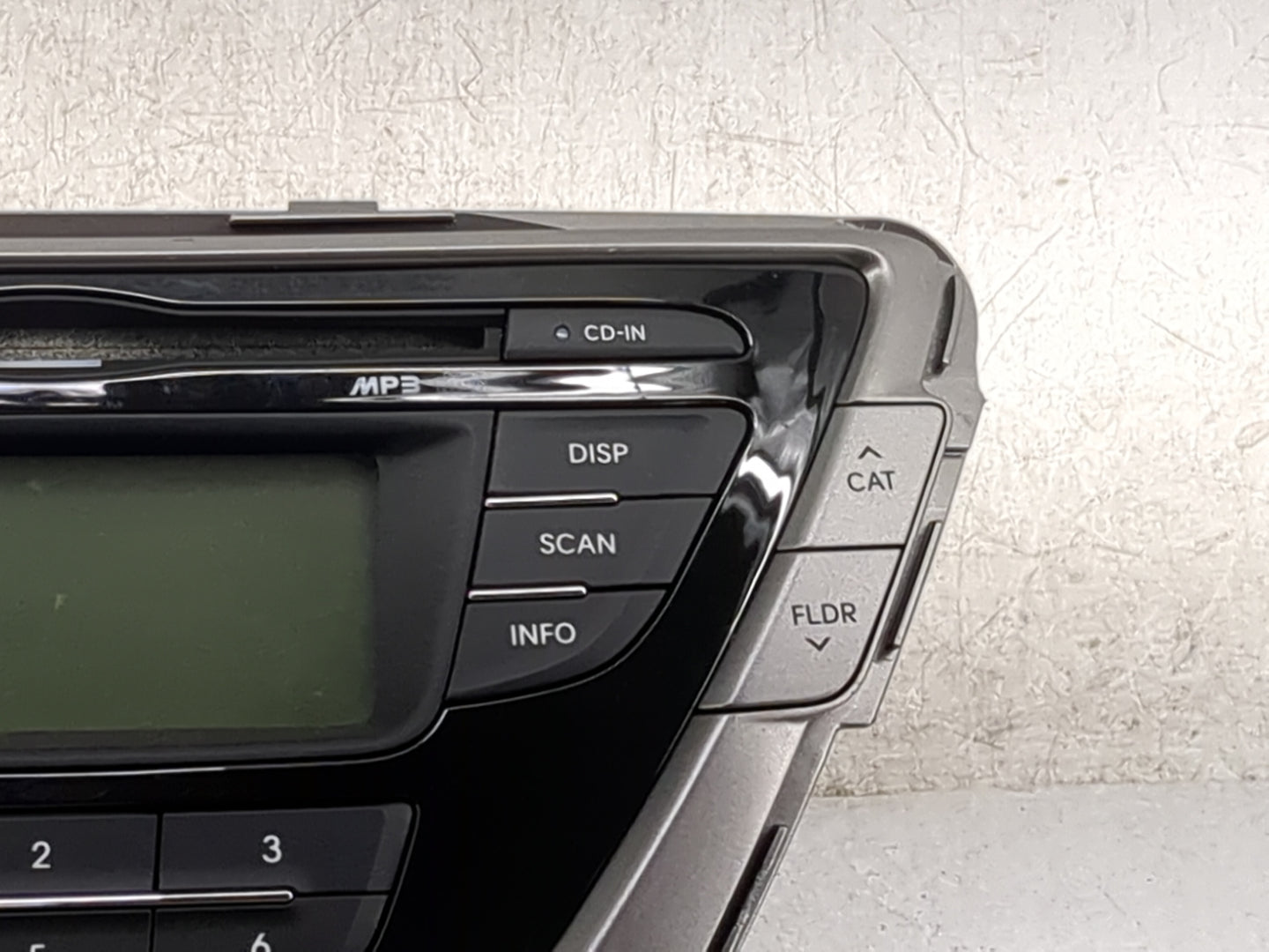 2011-2013 Hyundai Elantra Radio AM FM Cd Player Receiver Replacement P/N:961703X161RA5 PA-710MDLSBRA5 Fits Fits 2011 2012 20