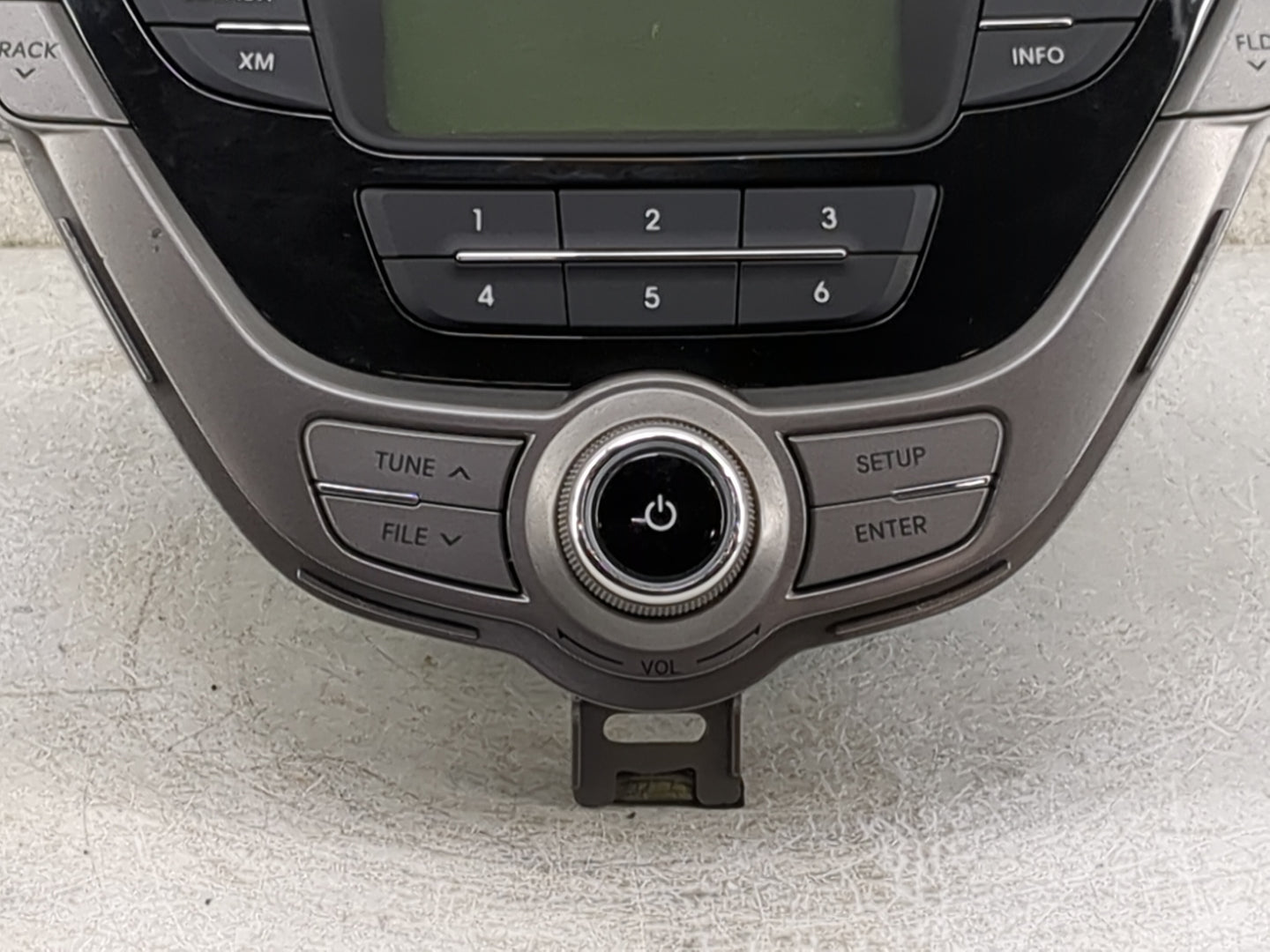 2011-2013 Hyundai Elantra Radio AM FM Cd Player Receiver Replacement P/N:961703X161RA5 PA-710MDLSBRA5 Fits Fits 2011 2012 20