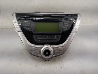 compare product 2011-2013 Hyundai Elantra Radio AM FM Cd Player Receiver Replacement P/N:961703X161AMBLH PA-710MDLSBBLH Fits Fits 2011 2012 2013 OEM Used Auto Parts