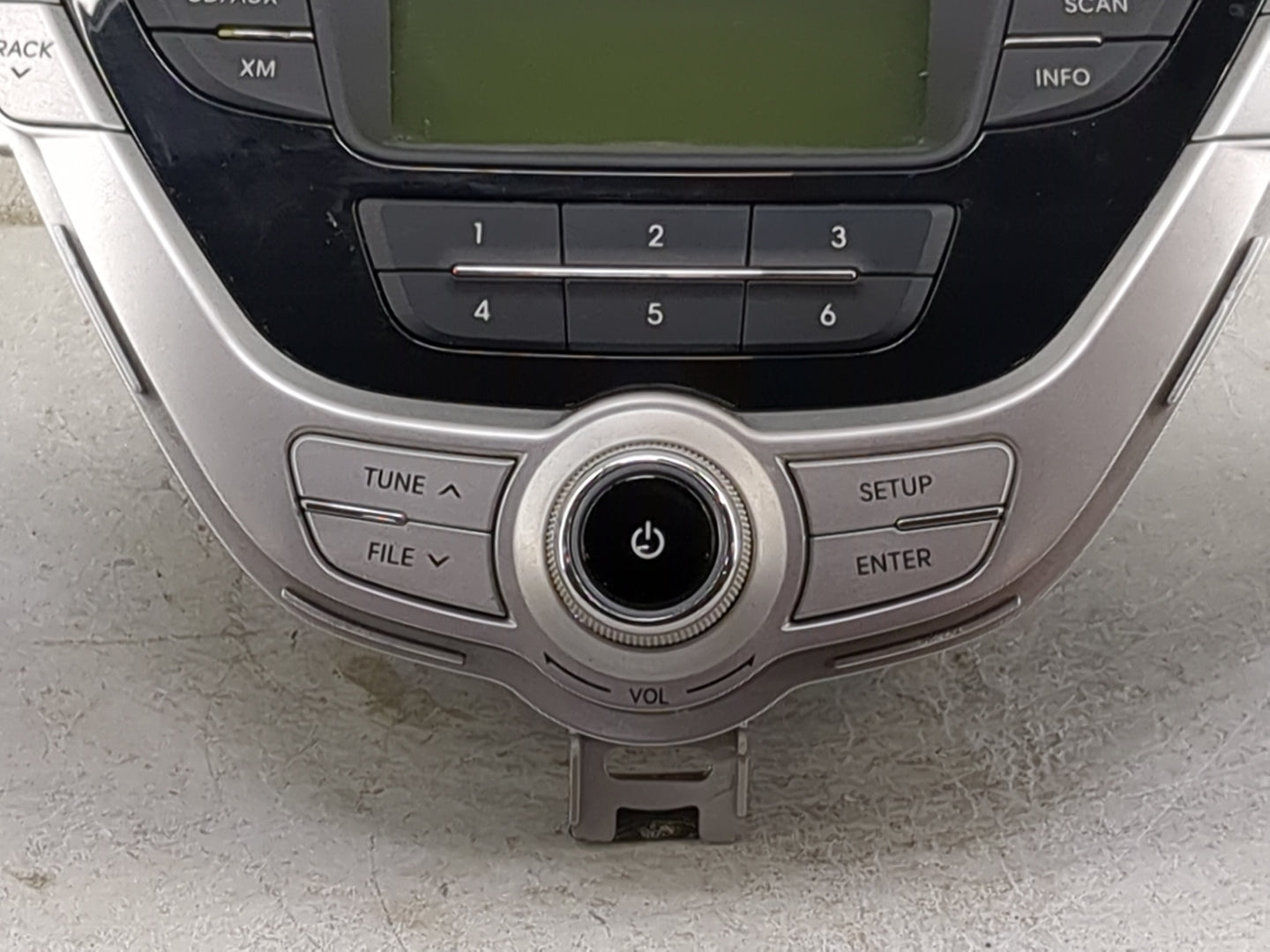2011-2013 Hyundai Elantra Radio AM FM Cd Player Receiver Replacement P/N:961703X161AMBLH PA-710MDLSBBLH Fits Fits 2011 2012 