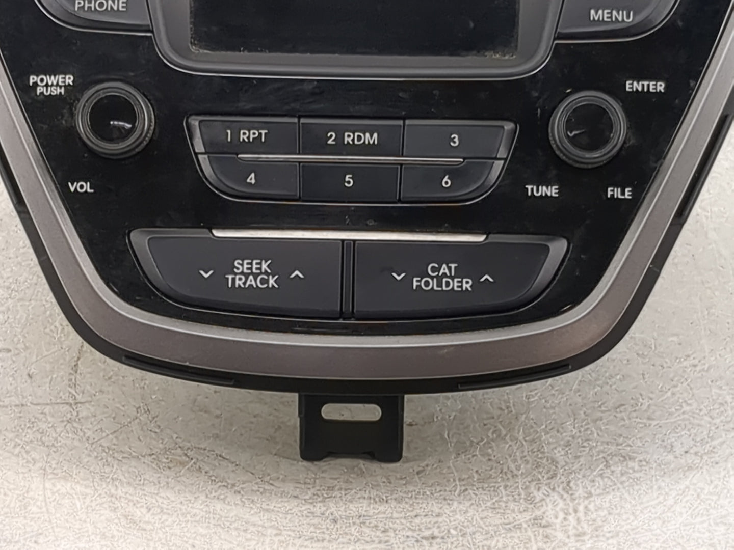 2011-2013 Hyundai Elantra Radio AM FM Cd Player Receiver Replacement P/N:961703X165RA5 AM1B0MDANRA5 Fits Fits 2011 2012 2013