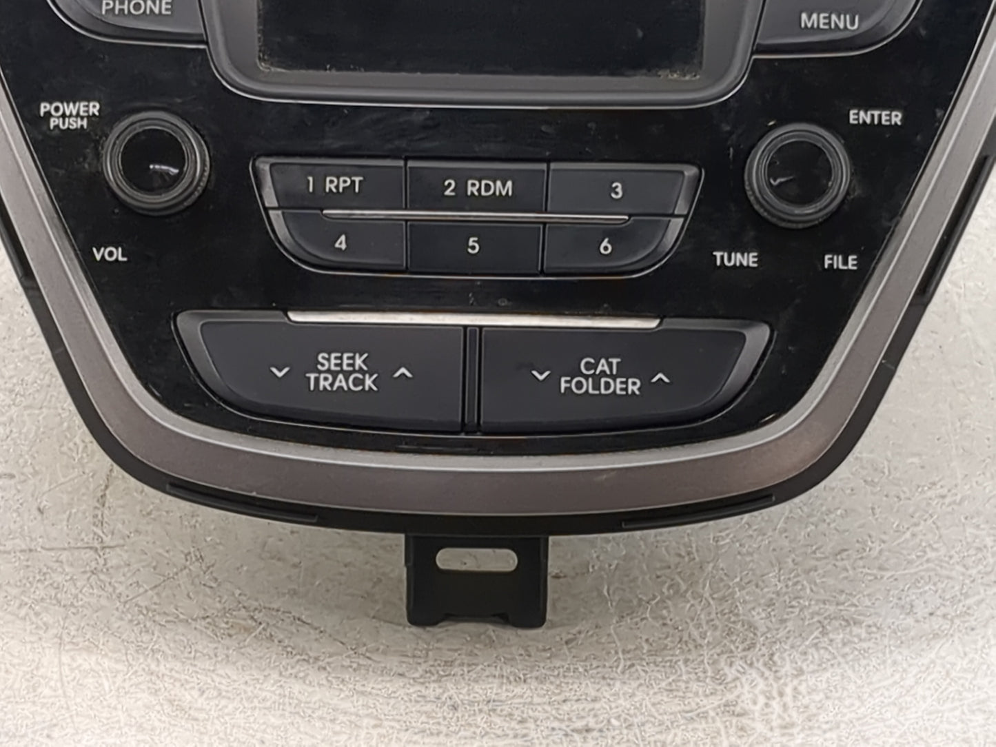 2011-2013 Hyundai Elantra Radio AM FM Cd Player Receiver Replacement P/N:961703X165RA5 AM1B0MDANRA5 Fits Fits 2011 2012 2013