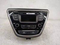 2013 Hyundai Elantra Radio AM FM Cd Player Receiver Replacement P/N:961703X165RA5 AM1B0MDANRA5 Fits OEM Used Auto Parts - Oe