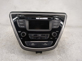 compare product 2013 Hyundai Elantra Radio AM FM Cd Player Receiver Replacement P/N:961703X165RA5 AM1B0MDANRA5 Fits OEM Used Auto Parts