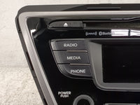 2013 Hyundai Elantra Radio AM FM Cd Player Receiver Replacement P/N:961703X165RA5 AM1B0MDANRA5 Fits OEM Used Auto Parts - Oe