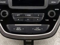 2013 Hyundai Elantra Radio AM FM Cd Player Receiver Replacement P/N:961703X165RA5 AM1B0MDANRA5 Fits OEM Used Auto Parts - Oe