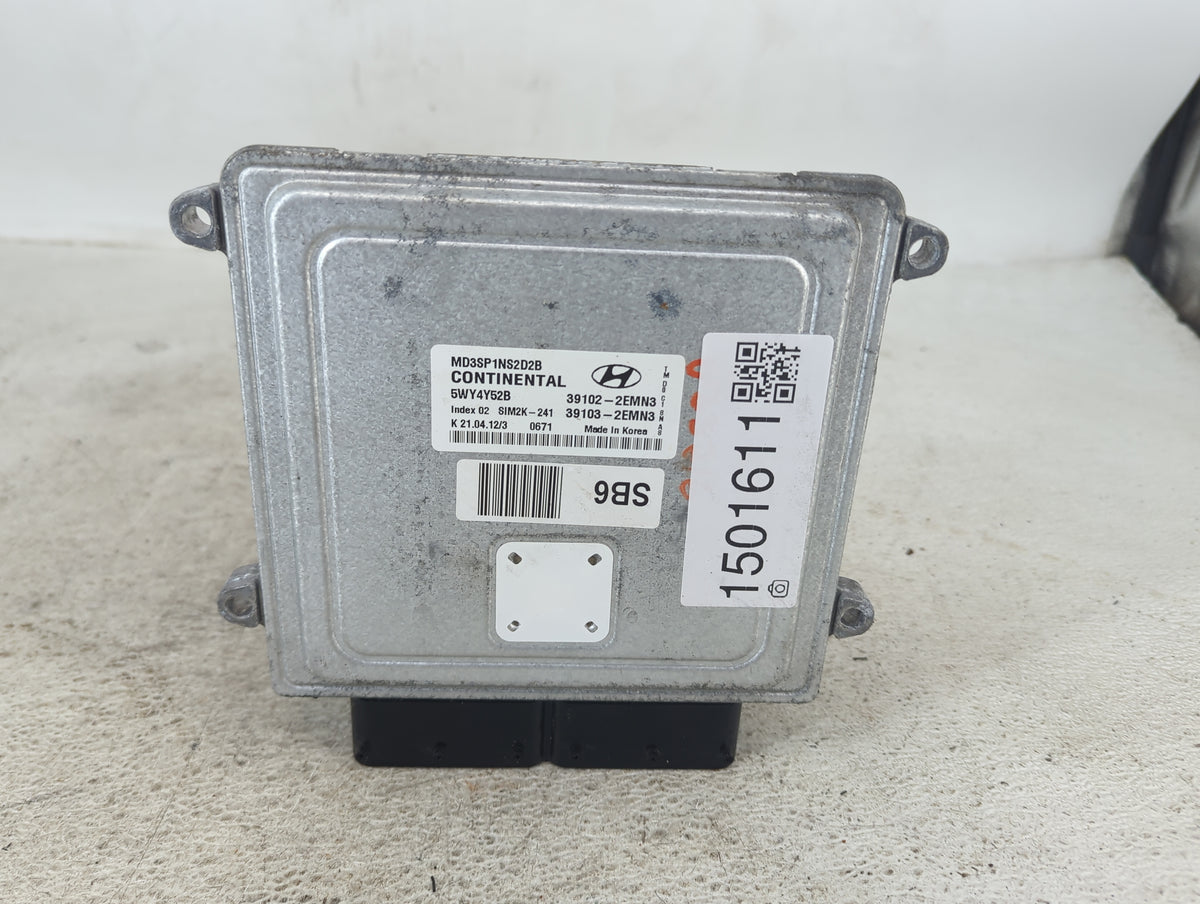 2011-2013 Hyundai Elantra PCM Engine Control Computer ECU ECM PCU OEM P/N:MD3SP1NS2D2B 5WY4Y52B Fits Fits 2011 2012 2013 OEM