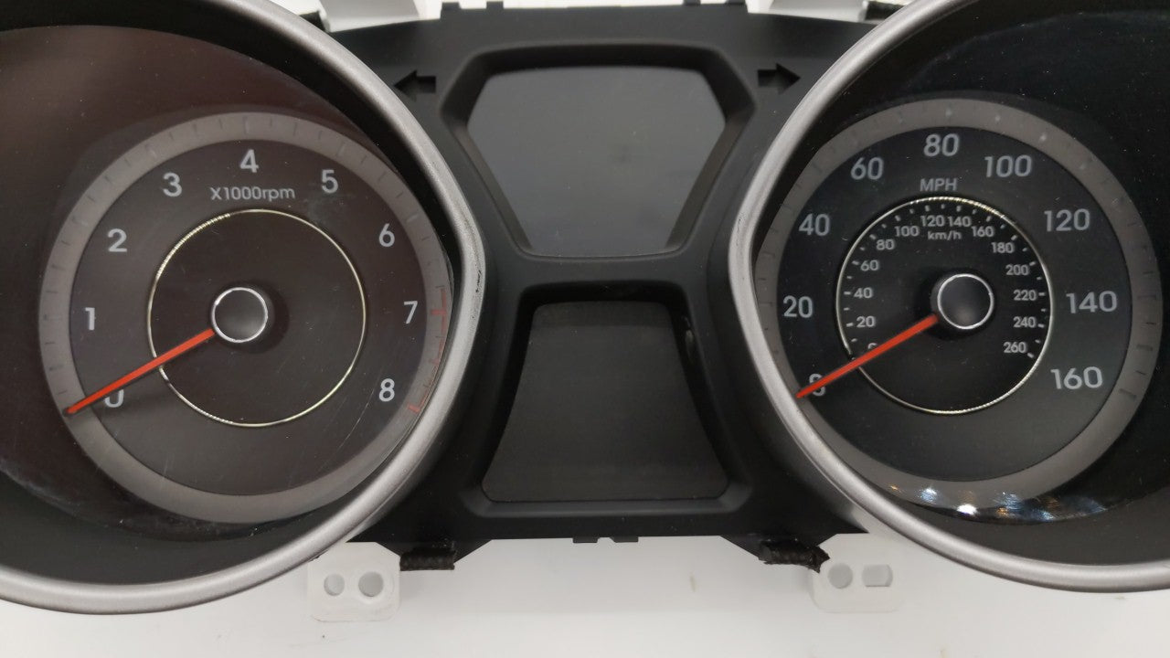 2013 Hyundai Elantra Instrument Cluster Speedometer Gauges P/N:94053-A5510 94001-3X275, 94001-3Y520 Fits OEM Used Auto Parts