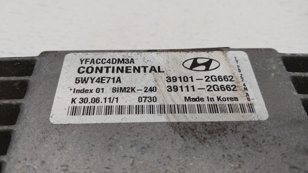 2011-2013 Hyundai Elantra PCM Engine Control Computer ECU ECM PCU OEM P/N:39102-2EMP2 39102-2EMP3 Fits Fits 2011 2012 2013 O