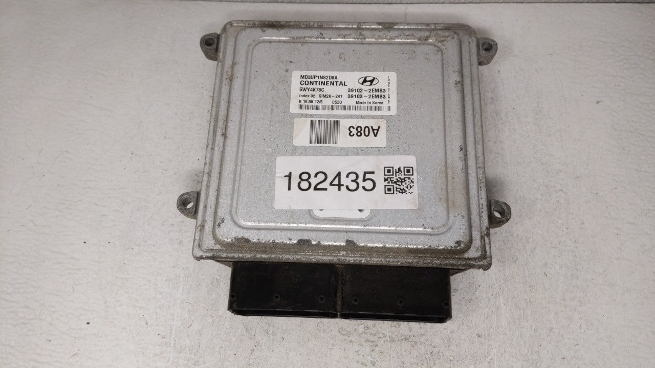 2011-2013 Hyundai Elantra PCM Engine Control Computer ECU ECM PCU OEM P/N:FJ5A-12A650-ED FJ5A-12B684-BA Fits Fits 2011 2012 