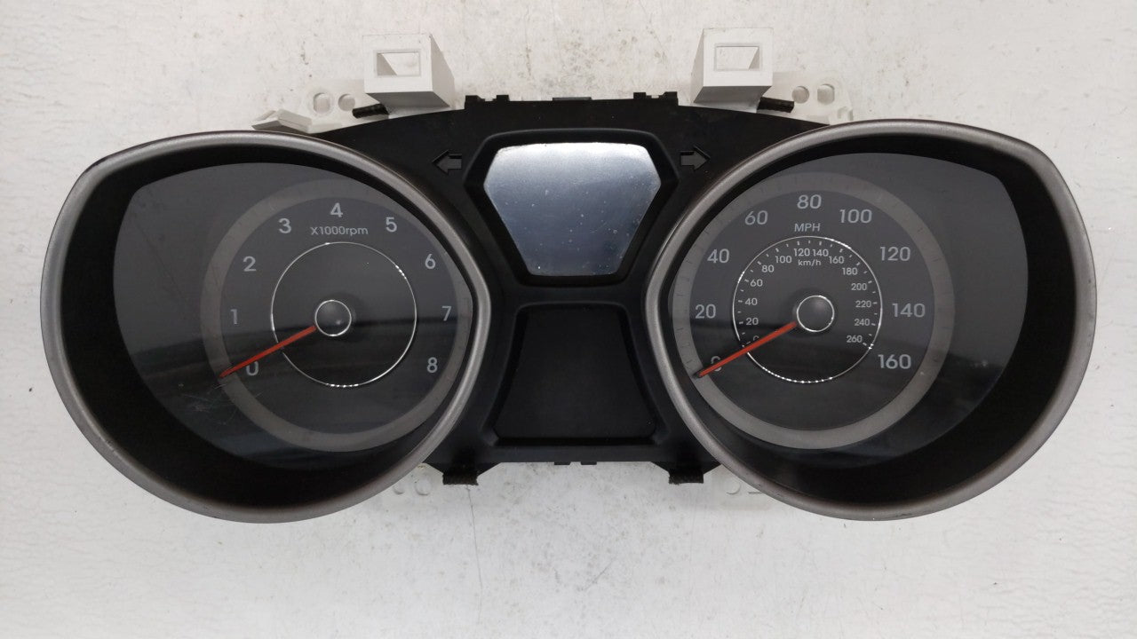 2013 Hyundai Elantra Instrument Cluster Speedometer Gauges P/N:94001-3X275 Fits OEM Used Auto Parts - Oemusedautoparts1.com