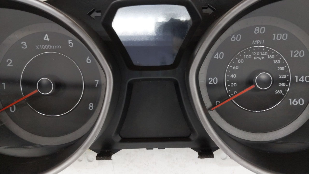 2013 Hyundai Elantra Instrument Cluster Speedometer Gauges P/N:94001-3X275 Fits OEM Used Auto Parts - Oemusedautoparts1.com