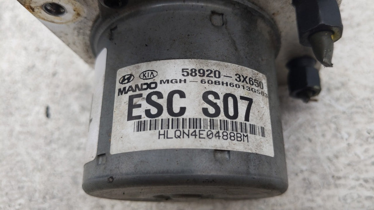 2011-2013 Hyundai Elantra Anti-Lock Brake ABS Pump Module Actuator OEM P/N:58920-3X700 58920-3X650 Fits Fits 2011 2012 2013 