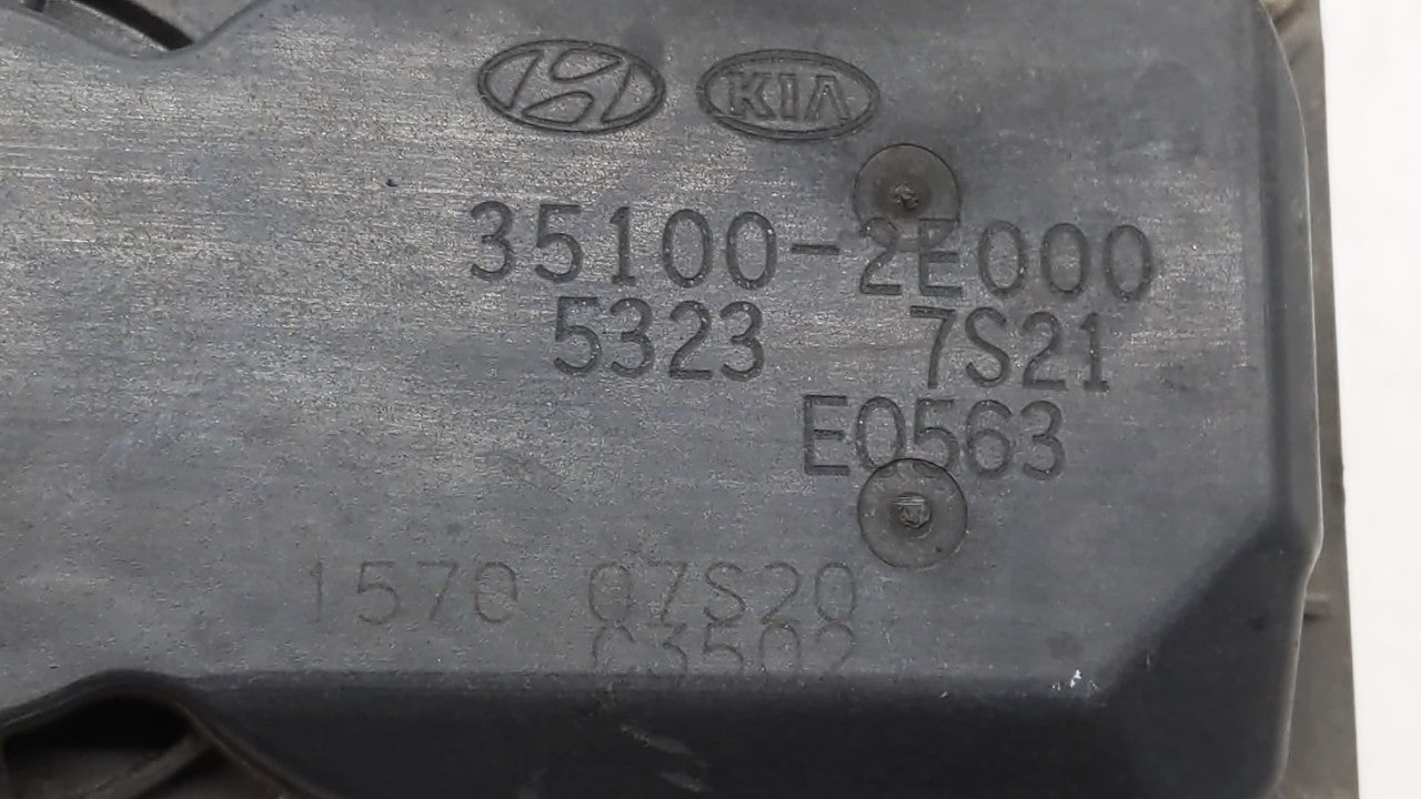 2011-2018 Hyundai Elantra Throttle Body P/N:35100-2E000 Fits Fits 2011 2012 2013 2014 2015 2016 2017 2018 2019 OEM Used Auto