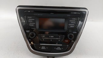 compare product 2013 Hyundai Elantra Radio AM FM Cd Player Receiver Replacement P/N:96170-3X165RA5 Fits OEM Used Auto Parts