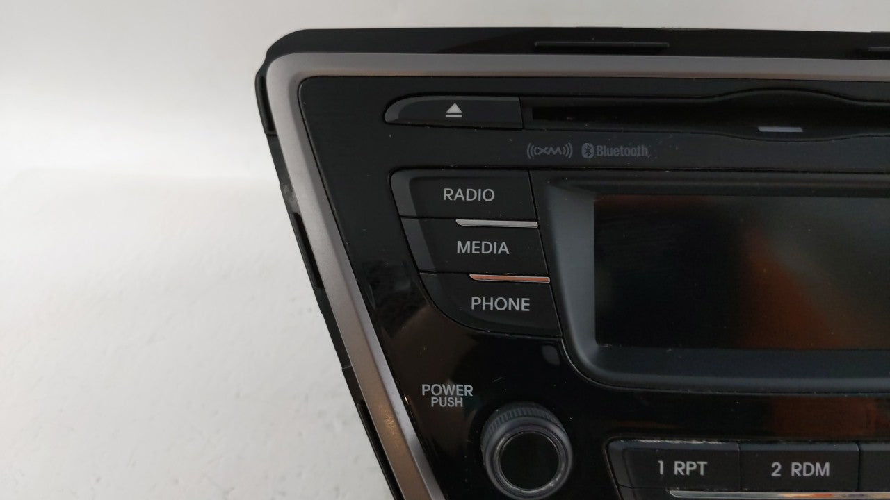 2013 Hyundai Elantra Radio AM FM Cd Player Receiver Replacement P/N:96170-3X165RA5 Fits OEM Used Auto Parts - Oemusedautopar