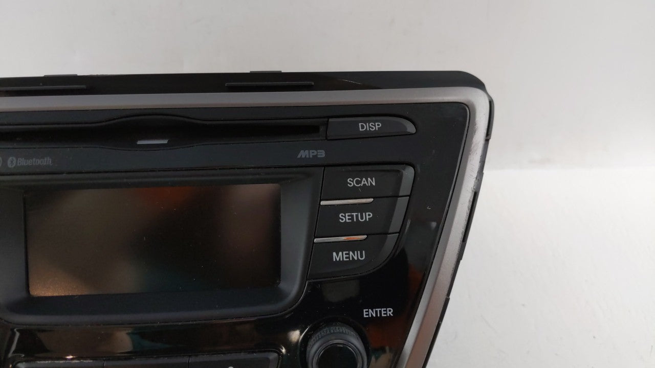 2013 Hyundai Elantra Radio AM FM Cd Player Receiver Replacement P/N:96170-3X165RA5 Fits OEM Used Auto Parts - Oemusedautopar