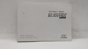 compare product 2013 Hyundai Elantra Owners Manual Book Guide OEM Used Auto Parts