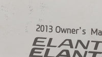 2013 Hyundai Elantra Owners Manual Book Guide OEM Used Auto Parts - Oemusedautoparts1.com