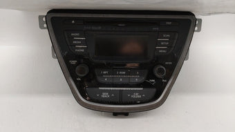 compare product 2013 Hyundai Elantra Radio AM FM Cd Player Receiver Replacement P/N:96170-3X165RA5 Fits OEM Used Auto Parts