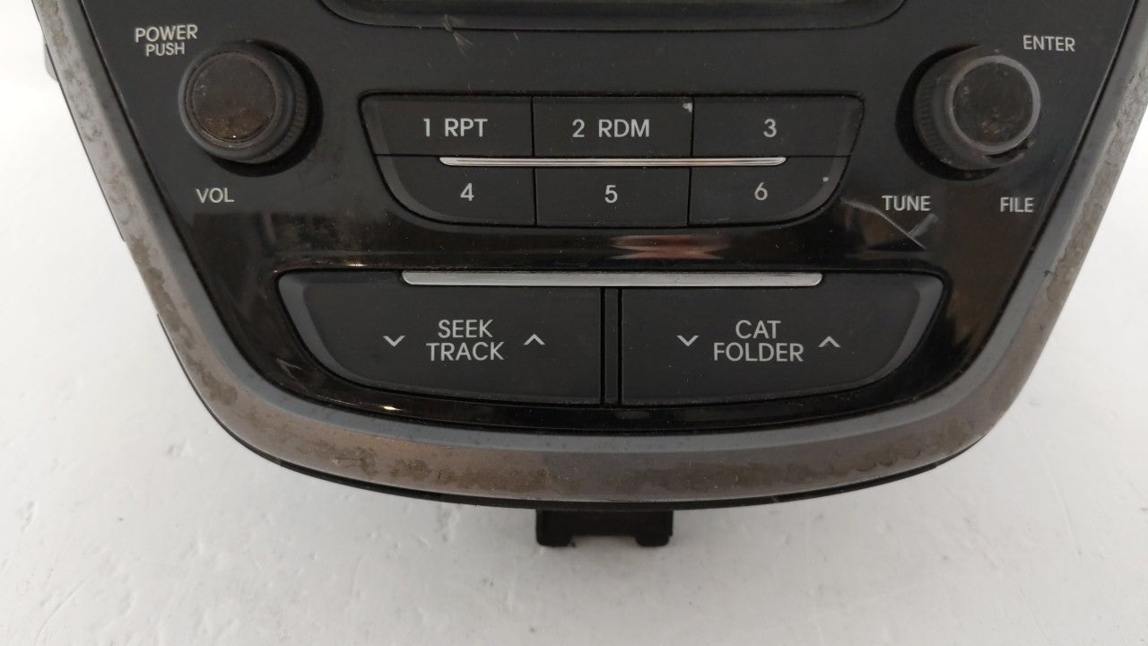 2013 Hyundai Elantra Radio AM FM Cd Player Receiver Replacement P/N:96170-3X165RA5 Fits OEM Used Auto Parts - Oemusedautopar