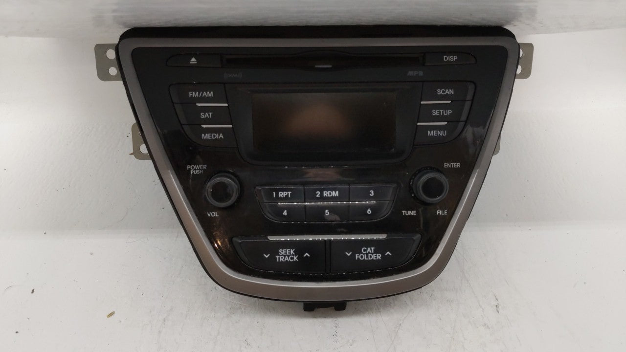 2013-2013 Hyundai Elantra Am Fm Cd Player Radio Receiver - Oemusedautoparts1.com