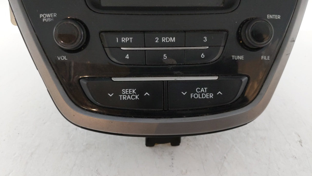 2013-2013 Hyundai Elantra Am Fm Cd Player Radio Receiver - Oemusedautoparts1.com