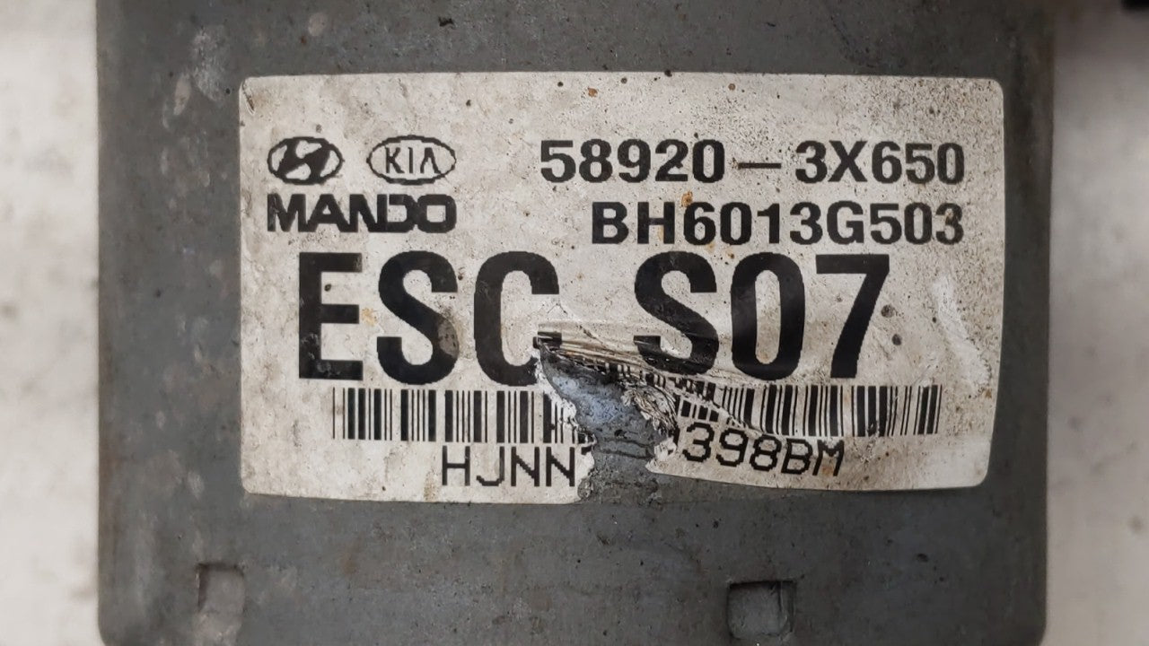 2011-2013 Hyundai Elantra ABS Pump Control Module Replacement P/N:58920-3X650 Fits Fits 2011 2012 2013 OEM Used Auto Parts -