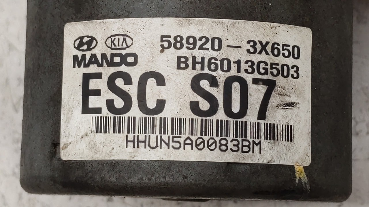 2011-2013 Hyundai Elantra ABS Pump Control Module Replacement P/N:58920-3X650 Fits Fits 2011 2012 2013 OEM Used Auto Parts -