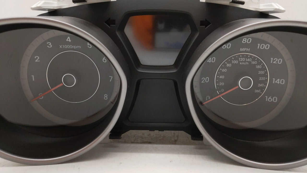 2013 Hyundai Elantra Instrument Cluster Speedometer Gauges P/N:94001-3X275 94001-3X520 Fits OEM Used Auto Parts - Oemusedaut