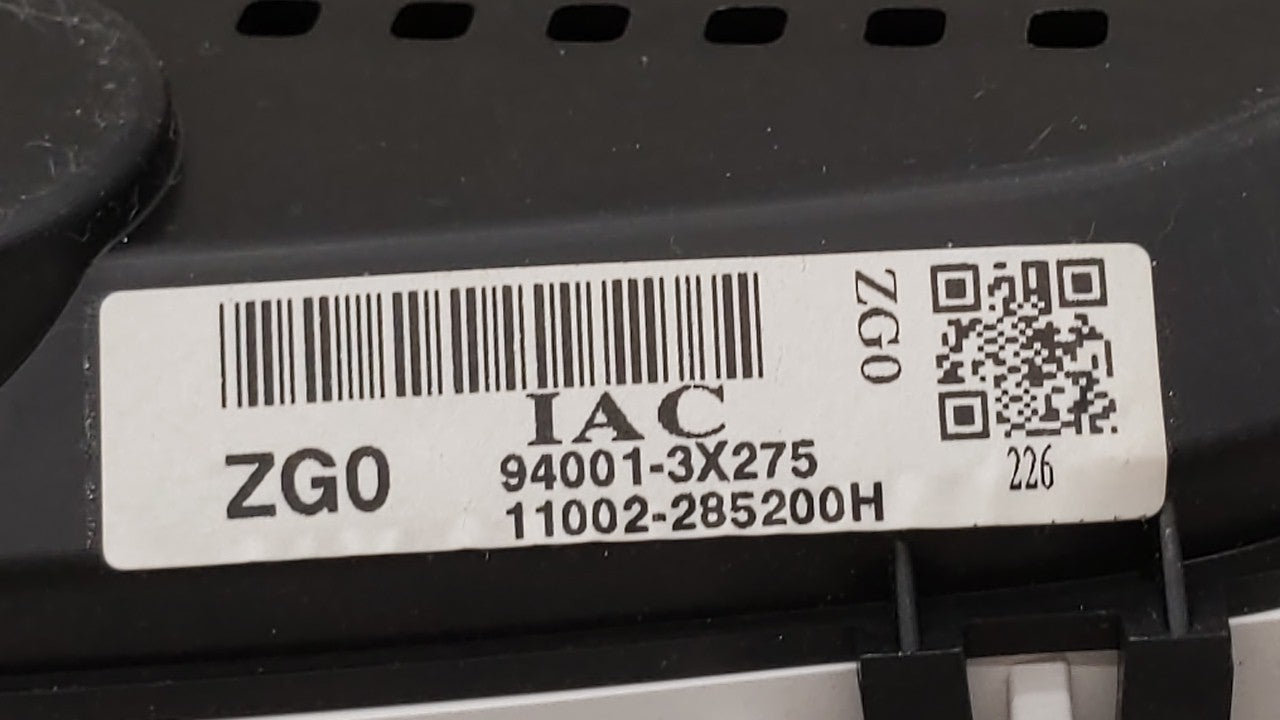 2013 Hyundai Elantra Instrument Cluster Speedometer Gauges P/N:94001-3X275 94001-3X520 Fits OEM Used Auto Parts - Oemusedaut