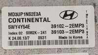 2011-2013 Hyundai Elantra PCM Engine Control Computer ECU ECM PCU OEM P/N:39103-2EMB2 39102-2EMB2 Fits Fits 2011 2012 2013 O