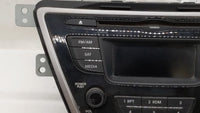 2013-2013 Hyundai Elantra Am Fm Cd Player Radio Receiver 244027 - Oemusedautoparts1.com