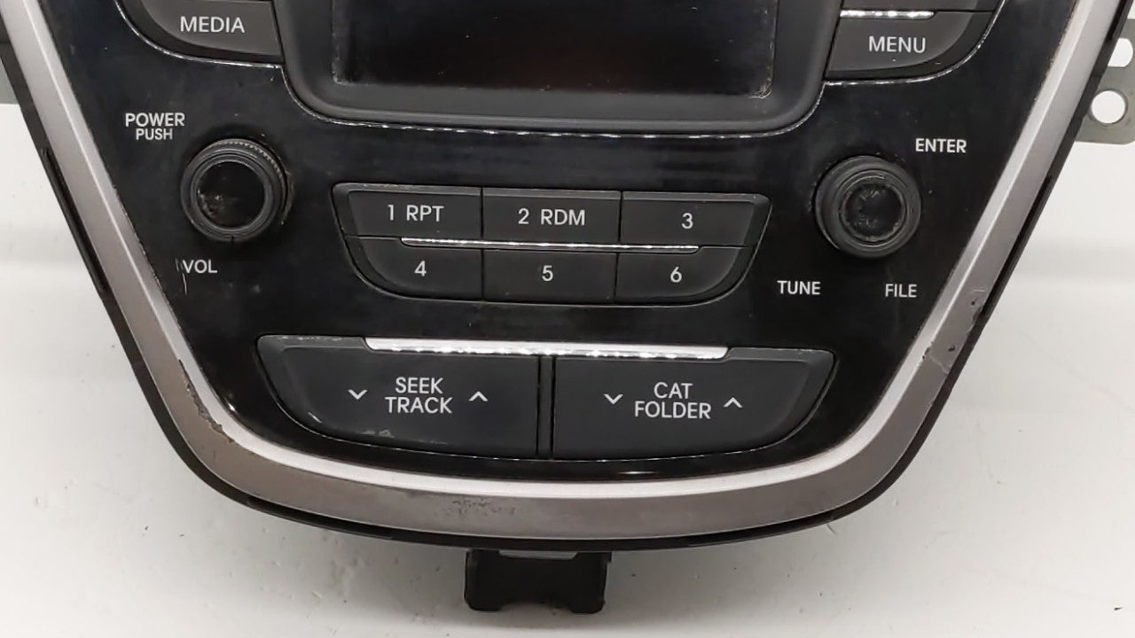 2013-2013 Hyundai Elantra Am Fm Cd Player Radio Receiver - Oemusedautoparts1.com