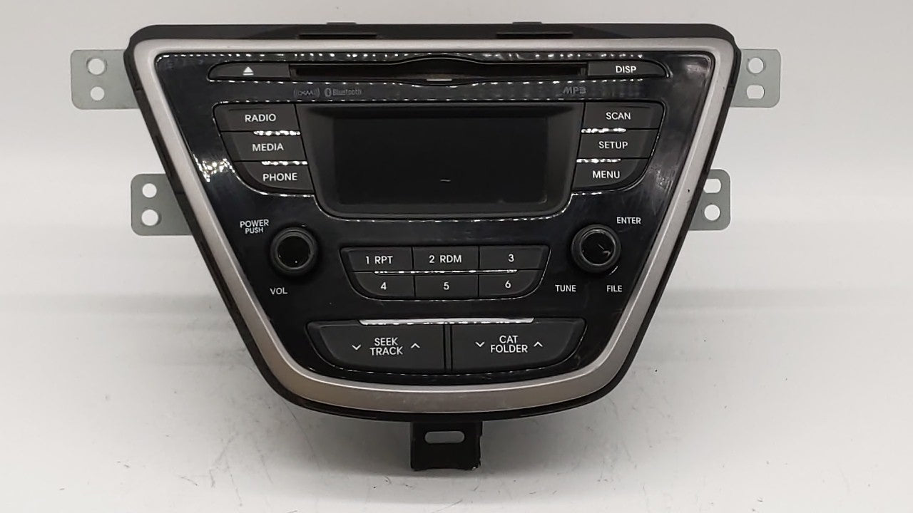 2013-2013 Hyundai Elantra Am Fm Cd Player Radio Receiver - Oemusedautoparts1.com