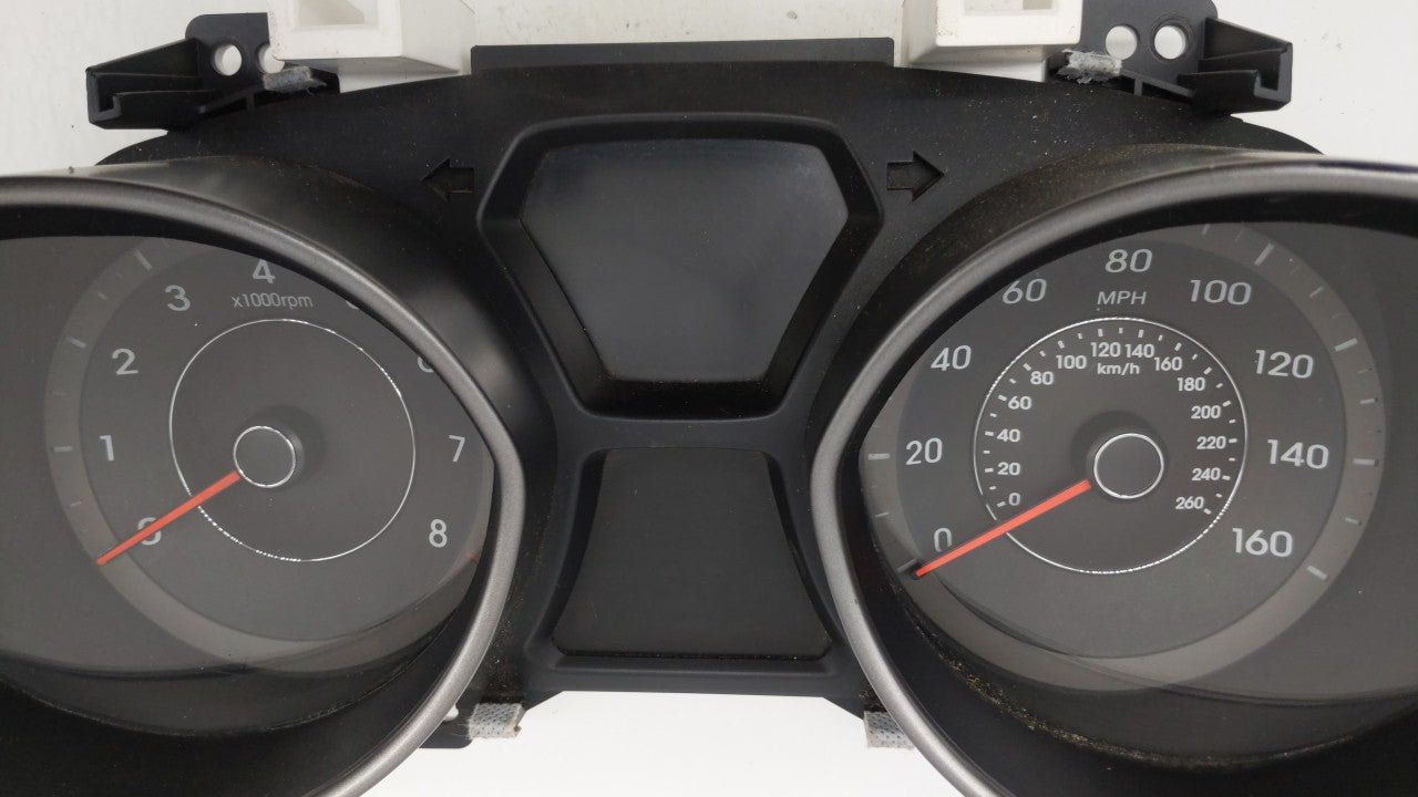 2013 Hyundai Elantra Instrument Cluster Speedometer Gauges P/N:94001-3Y520 Fits OEM Used Auto Parts - Oemusedautoparts1.com