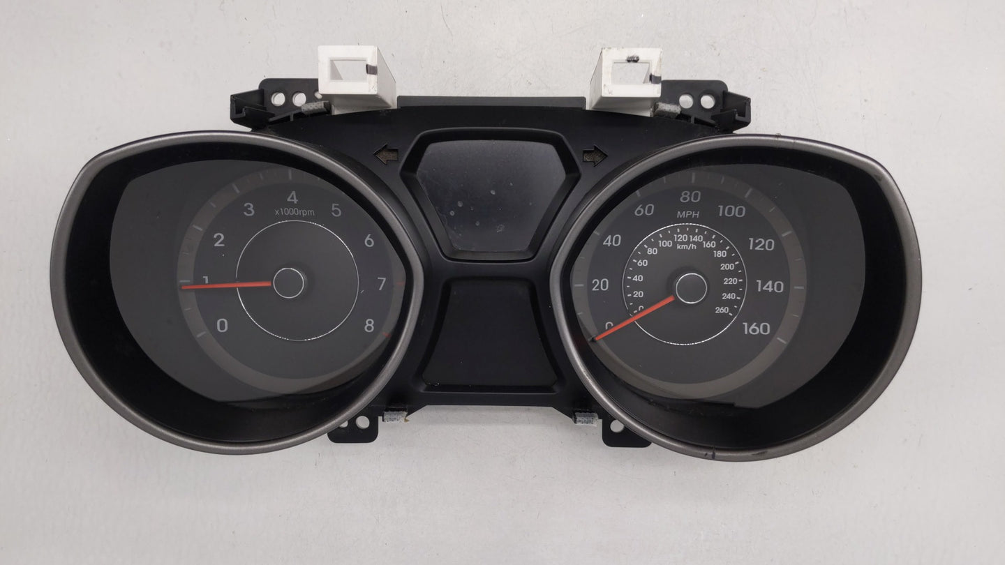 2013 Hyundai Elantra Instrument Cluster Speedometer Gauges P/N:94001-3Y520 Fits OEM Used Auto Parts - Oemusedautoparts1.com